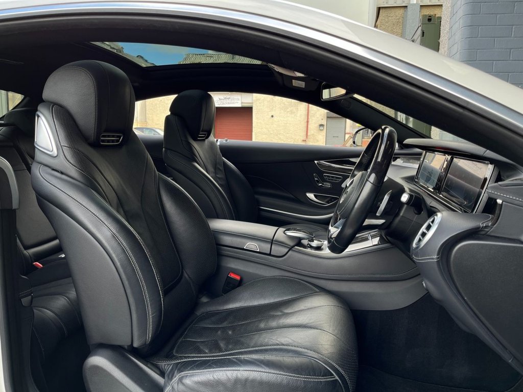 USED 2018 18 MERCEDES-BENZ S-CLASS 4.7 S500 V8 AMG Line (Premium) Coupe 2dr Petrol G-Tronic Euro 6 (s/s) (455 ps)