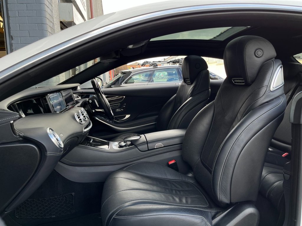 USED 2018 18 MERCEDES-BENZ S-CLASS 4.7 S500 V8 AMG Line (Premium) Coupe 2dr Petrol G-Tronic Euro 6 (s/s) (455 ps)