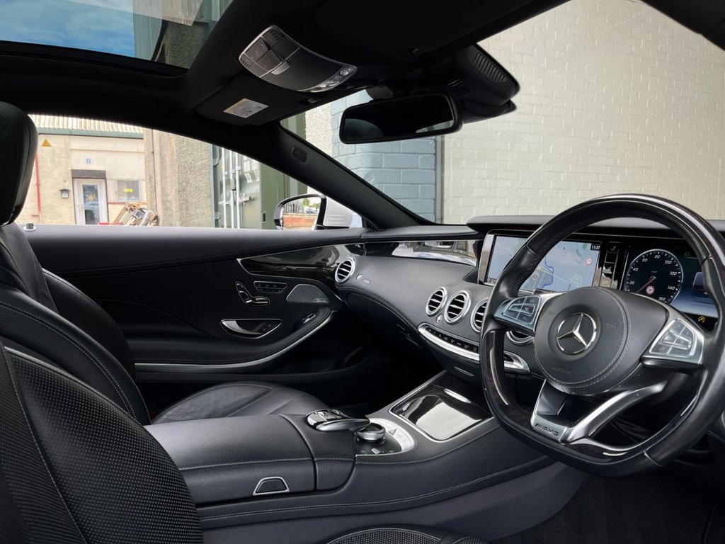 USED 2018 18 MERCEDES-BENZ S-CLASS 4.7 S500 V8 AMG Line (Premium) Coupe 2dr Petrol G-Tronic Euro 6 (s/s) (455 ps)