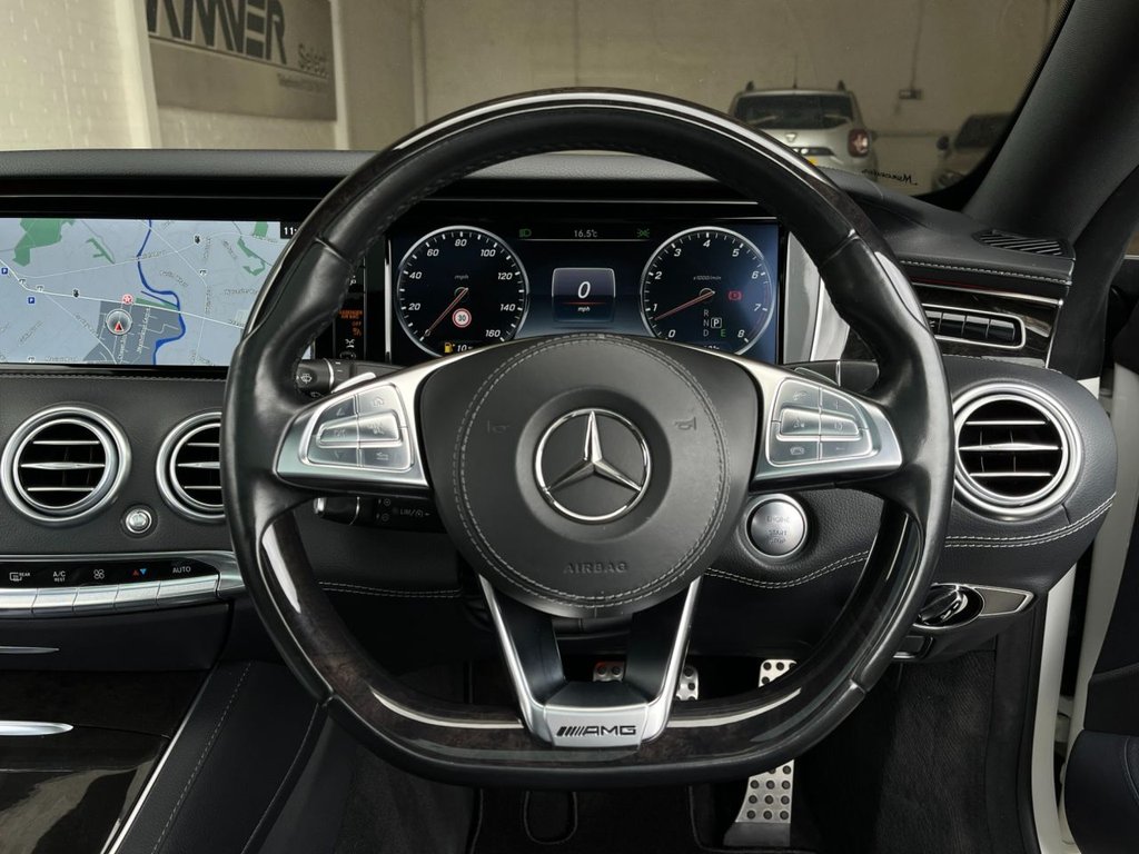 USED 2018 18 MERCEDES-BENZ S-CLASS 4.7 S500 V8 AMG Line (Premium) Coupe 2dr Petrol G-Tronic Euro 6 (s/s) (455 ps)