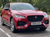USED 2019 19 JAGUAR F-PACE 2.0 D180 R-Sport Auto AWD Euro 6 (s/s) 5dr New service+Mot+Low miles