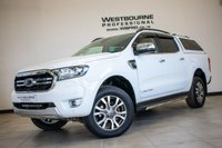 USED 2020 20 FORD RANGER 2.0 EcoBlue Limited Pickup Double Cab 4dr Diesel Auto 4WD Euro 6 (s/s) (213 ps) Wildtrak Alloys, No VAT
