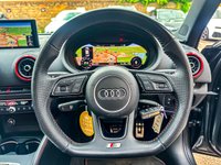 USED 2019 68 AUDI S3 2.0 TFSI Black Edition Sportback 5dr Petrol S Tronic quattro Euro 6 (s/s) (300 ps) 