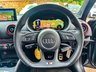 USED 2019 68 AUDI S3 2.0 TFSI Black Edition Sportback 5dr Petrol S Tronic quattro Euro 6 (s/s) (300 ps) 
