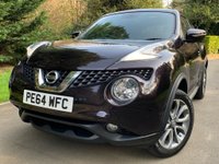 USED 2014 64 NISSAN JUKE 1.5 dCi 8v Tekna SUV 5dr Diesel Manual Euro 5 (s/s) (110 ps) COLOUR REVERSE CAMERA