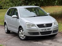 USED 2006 06 VOLKSWAGEN POLO 1.2 S Hatchback 5dr Petrol Manual (144 g/km, 55 bhp) 