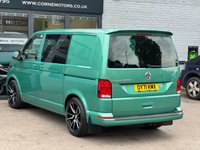 USED 2021 71 VOLKSWAGEN TRANSPORTER T6.1 2.0 TDI 150PS EU6 6 SPEED MANUAL HIGHLINE T32 5 SEAT CREW / KOMBI VAN DIESEL 19" ALLOYS * LOWERING SPRINGS * SPORT X PACK * 5 SEAT CREW VAN
