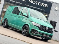 USED 2021 71 VOLKSWAGEN TRANSPORTER T6.1 2.0 TDI 150PS EU6 6 SPEED MANUAL HIGHLINE T32 5 SEAT CREW / KOMBI VAN DIESEL 19" ALLOYS * LOWERING SPRINGS * SPORT X PACK * 5 SEAT CREW VAN