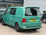 USED 2021 71 VOLKSWAGEN TRANSPORTER T6.1 2.0 TDI 150PS EU6 6 SPEED MANUAL HIGHLINE T32 5 SEAT CREW / KOMBI VAN DIESEL 19" ALLOYS * LOWERING SPRINGS * SPORT X PACK * 5 SEAT CREW VAN