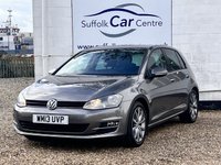 USED 2013 13 VOLKSWAGEN GOLF 2.0 TDI BlueMotion Tech GT Hatchback 5dr Diesel Manual Euro 5 (s/s) (150 ps) www.suffolkcarcentre.co.uk - Located at Lowestoft
