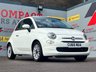 USED 2016 66 FIAT 500 1.2 ECO Pop Star Hatchback 3dr Petrol Manual Euro 6 (s/s) (69 bhp) GROUP 8 INSURANCE, &pound;20.00 A YEAR TO TAX, 65.7 MPG!!!