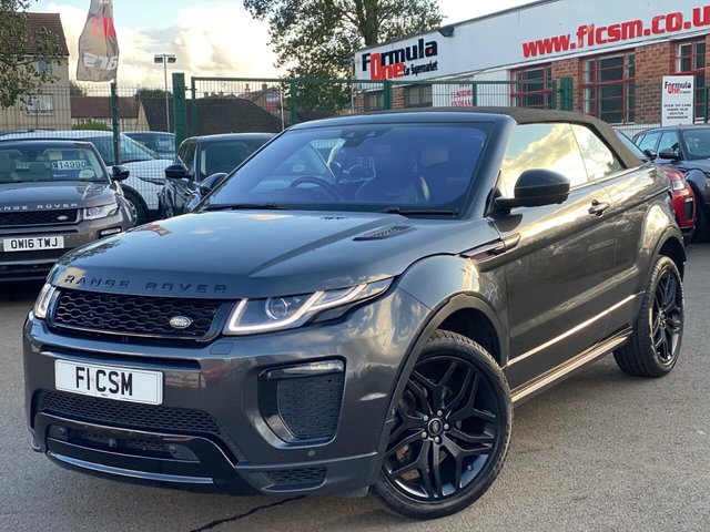 2018 68 LAND ROVER RANGE ROVER EVOQUE 2.0 TD4 HSE Dynamic Convertible 2dr Diesel Auto 4WD Euro 6 (s/s) (180 ps) A STUNNING ADDITION TO OUR MASSIVE SELECTION OF EVOQUES+CONVERTIBLE+4 WHEEL DRIVE+DIESEL+AUTOMATIC+ONLY 1 FORMER KEEPER+SERVICE HISTORY+ULEZ COMPLIANT+FULL LEATHER INTERIOR+SATELLITE NAVIGATION+PARK ASSIST+CLIMATE CONTROL+20 INCH ALLOY WHEELS+CALL NOW TO SPEAK WITH ONE OF OUR EXPERIENCED SALES ADVISORS+READY TO DRIVE AWAY TODAY!!!!!!!!!!!!!!!!!!!!!!!!!!!!!!!