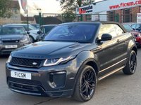 USED 2018 68 LAND ROVER RANGE ROVER EVOQUE 2.0 TD4 HSE Dynamic Convertible 2dr Diesel Auto 4WD Euro 6 (s/s) (180 ps) A STUNNING ADDITION TO OUR MASSIVE SELECTION OF EVOQUES+CONVERTIBLE+4 WHEEL DRIVE+DIESEL+AUTOMATIC+ONLY 1 FORMER KEEPER+SERVICE HISTORY+ULEZ COMPLIANT+FULL LEATHER INTERIOR+SATELLITE NAVIGATION+PARK ASSIST+CLIMATE CONTROL+20 INCH ALLOY WHEELS+CALL NOW TO SPEAK WITH ONE OF OUR EXPERIENCED SALES ADVISORS+READY TO DRIVE AWAY TODAY!!!!!!!!!!!!!!!!!!!!!!!!!!!!!!!