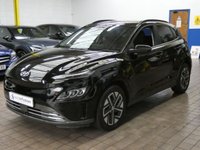 USED 2021 71 HYUNDAI KONA 64kWh Premium SUV 5dr Electric Auto (10.5kW Charger) (204 ps) SAT NAV HEATED SEATS CAMERA PARKING SENSORS 1 OWNER EXCELLENT SERVICE HISTORY HYUNDAY WARRANTY TILL NOV 2026