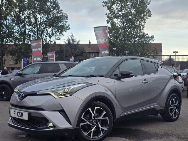 2018 18 TOYOTA C-HR 1.8 VVT-h Dynamic SUV 5dr Petrol Hybrid CVT Euro 6 (s/s) (122 ps) A LOVELY ADDITION TO OUR FORECOURT+ONLY 1 OWNER FROM NEW+PETROL HYBRID+AUTOMATIC+ULEZ COMPLIANT+SATELLITE NAVIGATION+PARK ASSIST+CLIMATE CONTROL+18 INCH ALLOY WHEELS+CALL NOW TO SPEAK TO OUR EXPERIENCED SALES ADVISORS+DONT MISS OUT+READY TO DRIVE AWAY TODAY!!!!!!!!!!!!!!!!!!!!!!!!!!!!!!!!!!!!!!!!