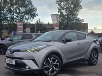 USED 2018 18 TOYOTA C-HR 1.8 VVT-h Dynamic SUV 5dr Petrol Hybrid CVT Euro 6 (s/s) (122 ps) A LOVELY ADDITION TO OUR FORECOURT+ONLY 1 OWNER FROM NEW+PETROL HYBRID+AUTOMATIC+ULEZ COMPLIANT+SATELLITE NAVIGATION+PARK ASSIST+CLIMATE CONTROL+18 INCH ALLOY WHEELS+CALL NOW TO SPEAK TO OUR EXPERIENCED SALES ADVISORS+DONT MISS OUT+READY TO DRIVE AWAY TODAY!!!!!!!!!!!!!!!!!!!!!!!!!!!!!!!!!!!!!!!!