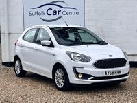 USED 2018 68 FORD KA+ 1.2 Ti-VCT Zetec Hatchback 5dr Petrol Manual Euro 6 (s/s) (85 ps) www.suffolkcarcentre.co.uk - Located at Lowestoft
