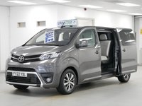 USED 2022 22 TOYOTA PROACE 2.0 D 180 BHP DESIGN L2 LONG EDITION AUTOMATIC 6 SEAT CREWCAB ( NO VAT ! ) LEATHER | 6 SEAT | 180 BHP | NO VAT !