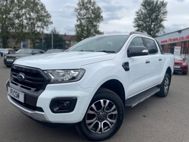 2020 70 FORD RANGER 2.0 EcoBlue Wildtrak Pickup Double Cab 4dr Diesel Manual 4WD Euro 6 (213 ps) A REALLY EXCEPTIONAL ADDITION TO OUR FORECOURT+FINISHED IN MASSIVELY POPULAR WHITE PAINT+NO VAT+JUST 2 FORMER KEEPERS+SERVICE HISTORY+ULEZ COMPLIANT+LOAD LINER+TOW BAR+ROOF RACK+SIDE STEPS+FULL LEATHER INTERIOR+SATELLITE NAVIGATION+PARK ASSIST+AIR CONDITIONING+ALLOY WHEELS+CALL NOW TO SPEAK WITH ONE OF OUR EXPERIENCED SALES ADVISORS AND ARRANGE A VIEWING+READY TO DRIVE AWAY TODAY!!!!!!!!!!!!!!!!!!!!!!!!!!!!!!!!!!!!!!!