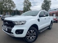 USED 2020 70 FORD RANGER 2.0 EcoBlue Wildtrak Pickup Double Cab 4dr Diesel Manual 4WD Euro 6 (213 ps) A REALLY EXCEPTIONAL ADDITION TO OUR FORECOURT+FINISHED IN MASSIVELY POPULAR WHITE PAINT+NO VAT+JUST 2 FORMER KEEPERS+SERVICE HISTORY+ULEZ COMPLIANT+LOAD LINER+TOW BAR+ROOF RACK+SIDE STEPS+FULL LEATHER INTERIOR+SATELLITE NAVIGATION+PARK ASSIST+AIR CONDITIONING+ALLOY WHEELS+CALL NOW TO SPEAK WITH ONE OF OUR EXPERIENCED SALES ADVISORS AND ARRANGE A VIEWING+READY TO DRIVE AWAY TODAY!!!!!!!!!!!!!!!!!!!!!!!!!!!!!!!!!!!!!!!