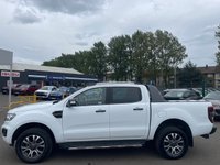USED 2020 70 FORD RANGER 2.0 EcoBlue Wildtrak Pickup Double Cab 4dr Diesel Manual 4WD Euro 6 (213 ps) A REALLY EXCEPTIONAL ADDITION TO OUR FORECOURT+FINISHED IN MASSIVELY POPULAR WHITE PAINT+NO VAT+JUST 2 FORMER KEEPERS+SERVICE HISTORY+ULEZ COMPLIANT+LOAD LINER+TOW BAR+ROOF RACK+SIDE STEPS+FULL LEATHER INTERIOR+SATELLITE NAVIGATION+PARK ASSIST+AIR CONDITIONING+ALLOY WHEELS+CALL NOW TO SPEAK WITH ONE OF OUR EXPERIENCED SALES ADVISORS AND ARRANGE A VIEWING+READY TO DRIVE AWAY TODAY!!!!!!!!!!!!!!!!!!!!!!!!!!!!!!!!!!!!!!!