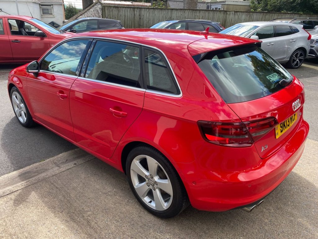 USED 2013 13 AUDI A3 2.0 TDI Sport Sportback 5dr Diesel Manual Euro 5 (s/s) (150 ps) SAT NAV FRONT AND REAR PARK