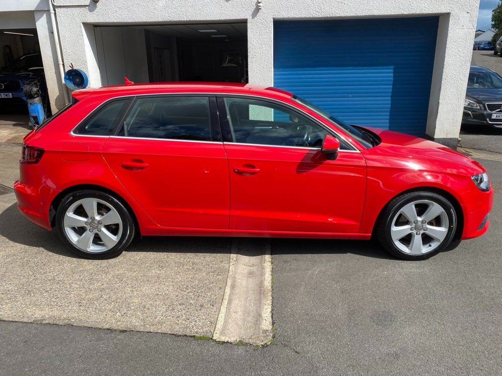 USED 2013 13 AUDI A3 2.0 TDI Sport Sportback 5dr Diesel Manual Euro 5 (s/s) (150 ps) SAT NAV FRONT AND REAR PARK