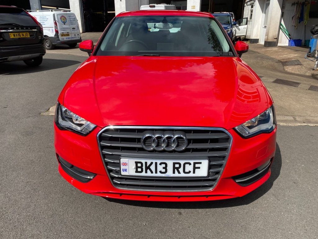 USED 2013 13 AUDI A3 2.0 TDI Sport Sportback 5dr Diesel Manual Euro 5 (s/s) (150 ps) SAT NAV FRONT AND REAR PARK
