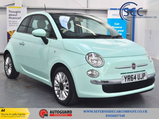 2014 64 Fiat 500 1.2 Lounge Hatchback 3dr Petrol Manual Euro 6 (s/s) (69 bhp)