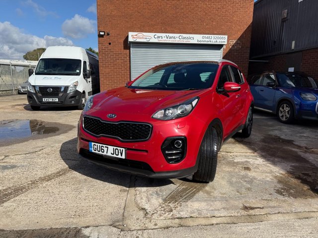 2017 67 Kia Sportage 1.7 CRDi 4 SUV 5dr Diesel Manual Euro 6 (s/s) (114 bhp)