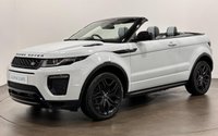 USED 2017 17 LAND ROVER RANGE ROVER EVOQUE 2.0 TD4 HSE Dynamic Convertible 2dr Diesel Auto 4WD Euro 6 (s/s) (180 ps) Striking Yulong White with Rare Option Ice Blue Leather & Ebony Interior, 12 way memory / massage seats