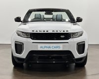 USED 2017 17 LAND ROVER RANGE ROVER EVOQUE 2.0 TD4 HSE Dynamic Convertible 2dr Diesel Auto 4WD Euro 6 (s/s) (180 ps) Striking Yulong White with Rare Option Ice Blue Leather & Ebony Interior, 12 way memory / massage seats