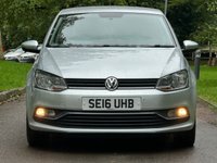 USED 2016 16 VOLKSWAGEN POLO 1.0 BlueMotion Tech Match Hatchback 3dr Petrol Manual Euro 6 (s/s) (60 ps) 