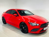 USED 2019 19 MERCEDES-BENZ CLA 1.3 CLA200 AMG Line (Premium) Coupe 4dr Petrol 7G-DCT Euro 6 (s/s) (163 ps) Black Styling Pack | Gloss Black AMG Wheels | Rear Spoiler | Apple CarPlay | Heated Seats | Bluetooth Media/Sat Nav Screen | Ambient Lighting