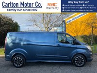 USED 2021 21 FORD TRANSIT CUSTOM 2.0 310 EcoBlue Sport Panel Van 5dr Diesel Auto L2 H1 Euro 6 (s/s) (185 ps) RARE SPEC, FULLY LOADED , HARD TO FIND !!