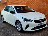 USED 2022 22 VAUXHALL CORSA 1.2 Turbo SE Edition Hatchback 5dr Petrol Auto Euro 6 (s/s) (100 ps) 