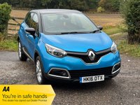 USED 2016 16 RENAULT CAPTUR 0.9 TCe ENERGY Dynamique Nav SUV 5dr Petrol Manual Euro 6 (s/s) (90 ps) &pound; 35 ROAD TAX &  60+MPG
