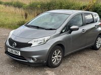 USED 2017 66 NISSAN NOTE 1.2 Acenta Premium Hatchback 5dr Petrol Manual Euro 6 (s/s) (80 ps) LOW &pound;20 TAX GREAT 70MPG ECONOMY
