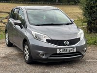 USED 2017 66 NISSAN NOTE 1.2 Acenta Premium Hatchback 5dr Petrol Manual Euro 6 (s/s) (80 ps) LOW &pound;20 TAX GREAT 70MPG ECONOMY
