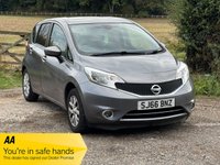 USED 2017 66 NISSAN NOTE 1.2 Acenta Premium Hatchback 5dr Petrol Manual Euro 6 (s/s) (80 ps) LOW &pound;20 TAX GREAT 70MPG ECONOMY