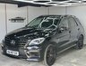 USED 2012 12 MERCEDES-BENZ M-CLASS 5.5 ML63 V8 AMG SUV 5dr Petrol G-Tronic 4WD Euro 5 (s/s) (525 ps) PANROOF+MEMORY SEATS+AIR SUSPENSION