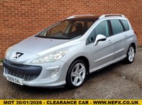 USED 2009 59 PEUGEOT 308 1.6l 5d  107 BHP TRADE IN TO CLEAR 30/01/26 MOT