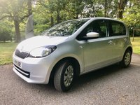 USED 2015 15 SKODA CITIGO 1.0 MPI SE Hatchback 5dr Petrol ASG Euro 6 (60 ps) ONLY 29,300 MILES WITH RETIRED LADY OWNER SINCE //AIRCON // REMOTE CENTRAL LOCKING// ELECTRIC WINDOWS/12 MONTH ROAD TAX IS 20 POUND//X9 SERVICE HISTORY STAMPS-CAMBELT JUST RENEWED\\ULEZ COMPLIANT //IMMACULATE CONDITION INSIDE AND OUT ASG Euro 6 (60 ps) ONLY 29,300 MILES WITH RETIRED LADY OWNER SINCE //AIRCON // REMOTE CENTRAL LOCKING// ELECTRIC WINDOWS/12 MONTH ROAD TAX IS 20 POUND//X9 SERVICE HISTORY STAMPS//ULEZ COMPLIANT //IMMACULATE CONDITION INSIDE AND OUT