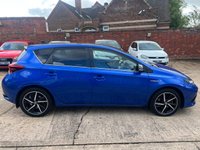 USED 2018 67 TOYOTA AURIS 1.8 VVT-h Design Hatchback 5dr Petrol Hybrid CVT Euro 6 (s/s) (136 ps) RESERVE ONLINE * NATIONWIDE DELIVERY
