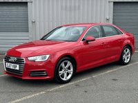 USED 2017 17 AUDI A4 2.0 TDI ultra Sport Saloon 4dr Diesel S Tronic Euro 6 (s/s) (150 ps) SAT NAV, HEATED SEATS