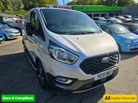 USED 2021 21 FORD TRANSIT CUSTOM 2.0 EcoBlue Active Panel Van, 37,900 miles, 1 owner, full service history, Euro 6 ULEZ, 6 Speed Manual , Air Conditioning, Bluetooth +VAT @ 20%! This 2021 Ford Transit Custom offers exceptional value with its remarkably low mileage of just 37,900 miles for its age, coupled with a low insurance group. This 2.0 300 EcoBlue Active L1 H1 Euro 6 (s/s) 5dr model, a 300 Active variant with the Active trim, is powered by an efficient 2.0L Diesel Engine and meets Euro 6 emissions standards. It comes equipped with front manual air conditioning, automatic headlights with a follow me home function, and parking assistance for both the front and rear,