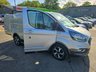 USED 2021 21 FORD TRANSIT CUSTOM 2.0 EcoBlue Active Panel Van, 37,900 miles, 1 owner, full service history, Euro 6 ULEZ, 6 Speed Manual , Air Conditioning, Bluetooth +VAT @ 20%! This 2021 Ford Transit Custom offers exceptional value with its remarkably low mileage of just 37,900 miles for its age, coupled with a low insurance group. This 2.0 300 EcoBlue Active L1 H1 Euro 6 (s/s) 5dr model, a 300 Active variant with the Active trim, is powered by an efficient 2.0L Diesel Engine and meets Euro 6 emissions standards. It comes equipped with front manual air conditioning, automatic headlights with a follow me home function, and parking assistance for both the front and rear,