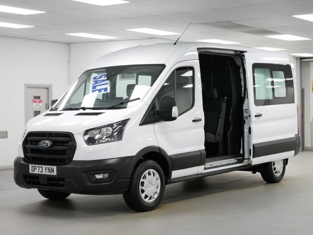 View our Ford Transit 350 2.0 EBL 130 BHP L3 LONG TREND CREWCAB 6 SEATER 