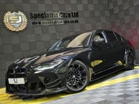 USED 2022 22 BMW M3 3.0 BiTurbo Competition Saloon 4dr Petrol Steptronic M xDrive Euro 6 (s/s) (510 ps) Exterior + Interior Carbon