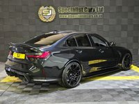 USED 2022 22 BMW M3 3.0 BiTurbo Competition Saloon 4dr Petrol Steptronic M xDrive Euro 6 (s/s) (510 ps) Exterior + Interior Carbon